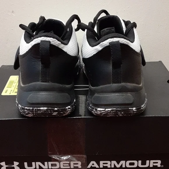 🎒 2/$30 👟 Under Armour Zone BB Youth Basketball Shoes Sz 3Y - Picture 3 of 11